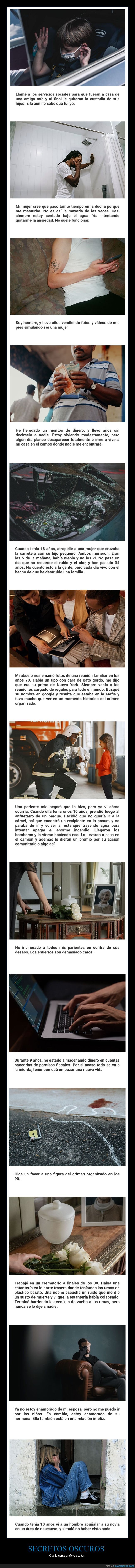 secretos oscuros,confesiones