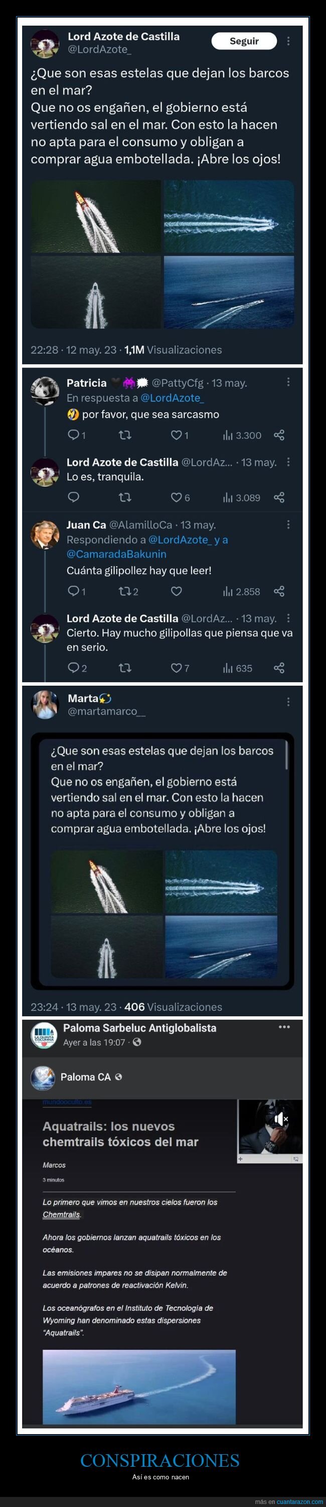 aquatrails,barcos,chemtrials,conspiración,conspiranoicos,estelas,negacionistas