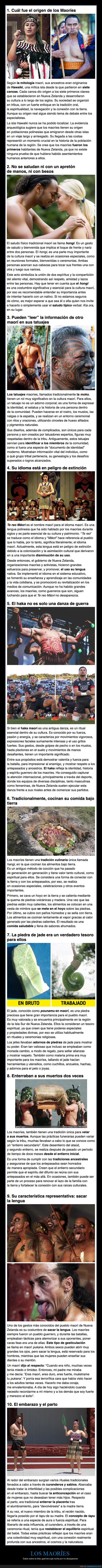 maoríes,curiosidades