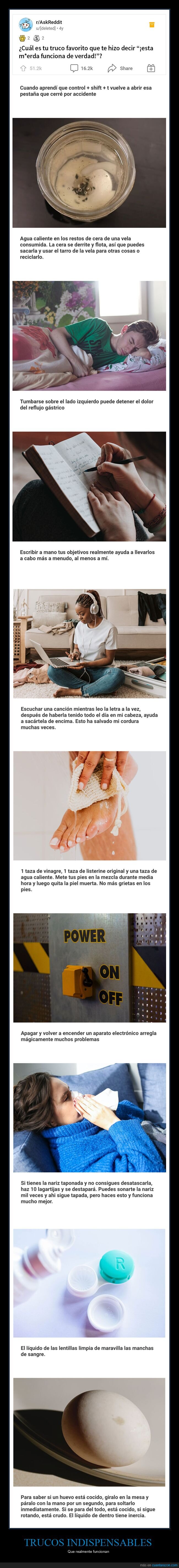 trucos indispensables,funcionar