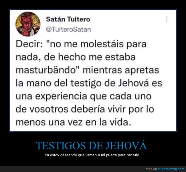 dar la mano,molestar,testigos de jehová