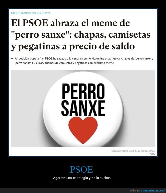 psoe,perro sanxe,chapas