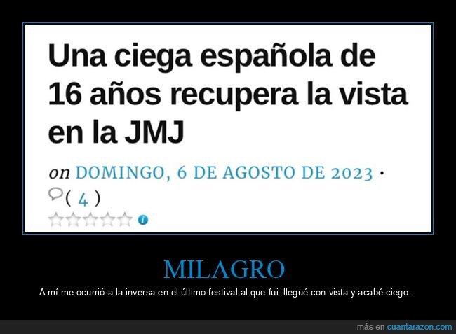 ciega,jmj,milagro,vista