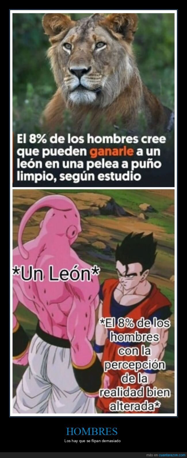 ganar,hombres,león,pelea