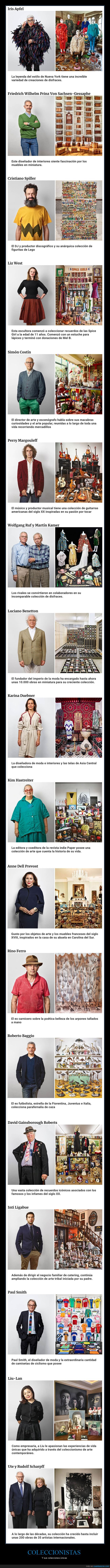 coleccionistas,colecciones