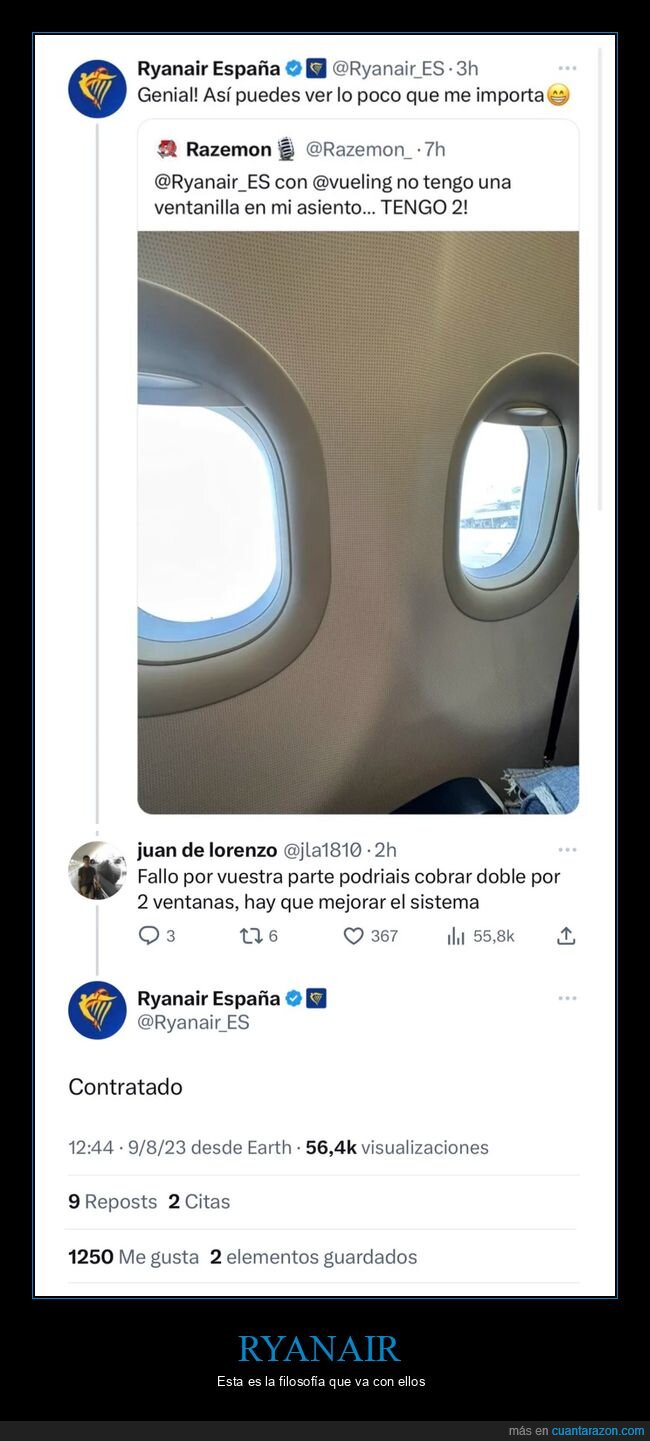 cobrar,ryanair,ventanillas