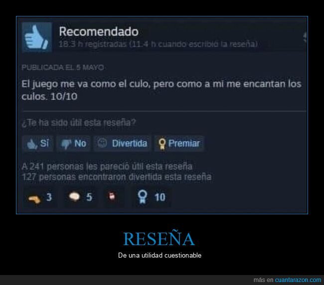 reseña,juego,culo,gustar