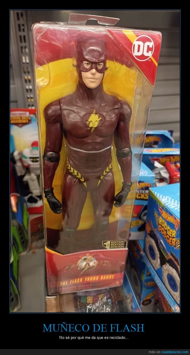 muñeco,flash,batman