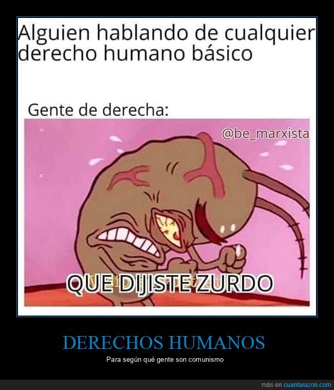 derechos humanos,derechas