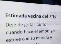 Enlace a Vecina ruidosa