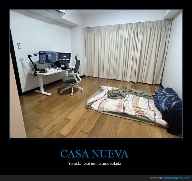 casa,ordenador,cama