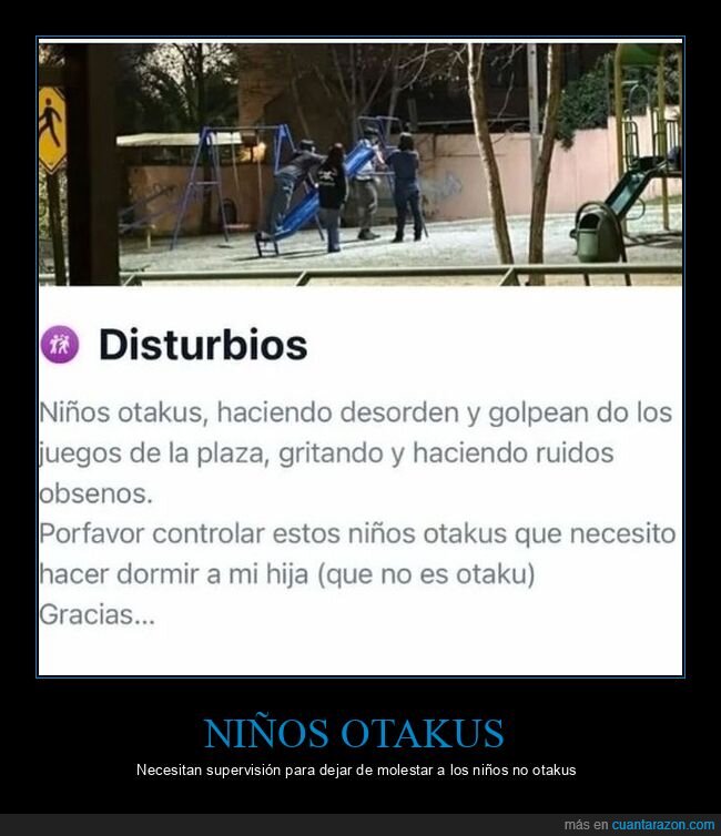 niños,otakus,disturbios