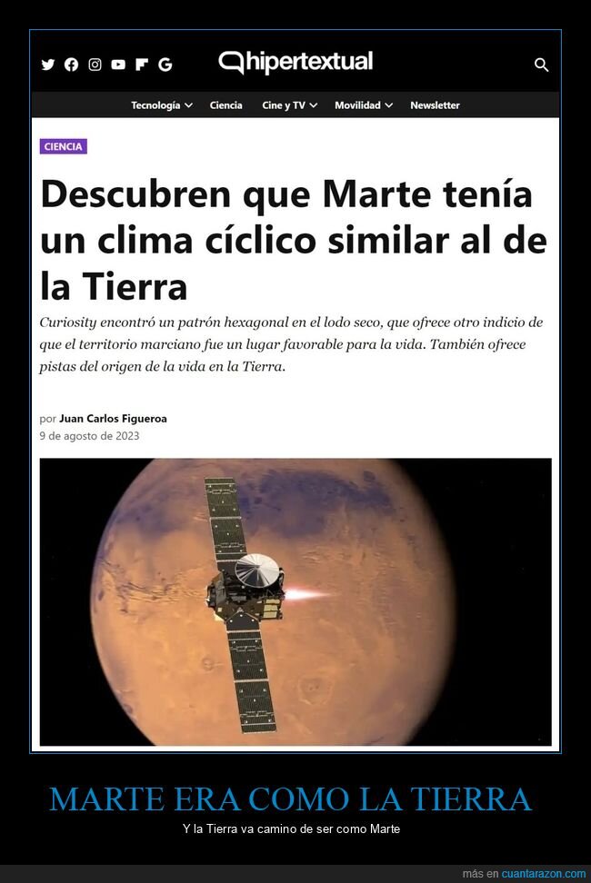 marte,tierra,clima