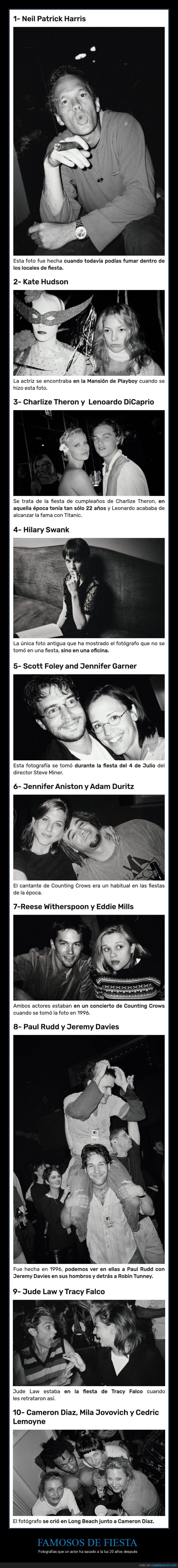 famosos,fiesta,20 años