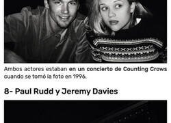 Enlace a Famosos de fiesta que un actor ha sacado a la luz 20 años después