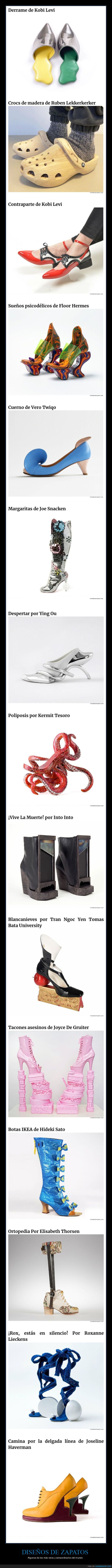 zapatos,diseños,raros