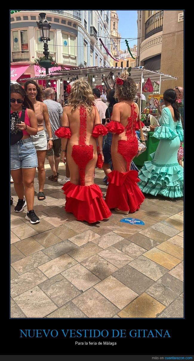 vestido,feria de málaga