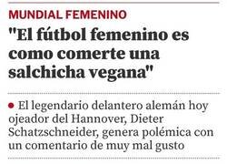 Enlace a Comentario sobre el fútbol femenino