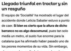 Enlace a La llegada triunfal de Leticia Sabater