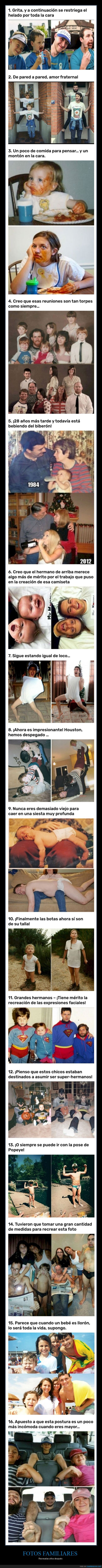 fotos familiares,recreaciones