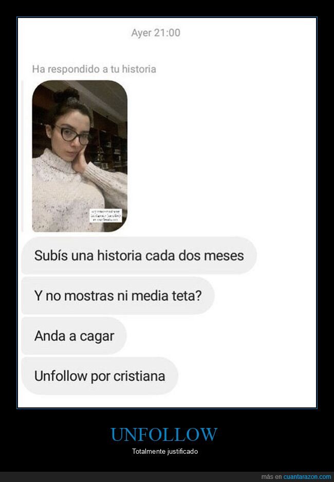 enseñar,historia,instagram,unfollow