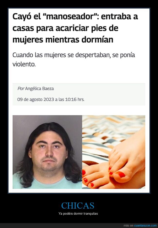 durmiendo,manoseador,pies