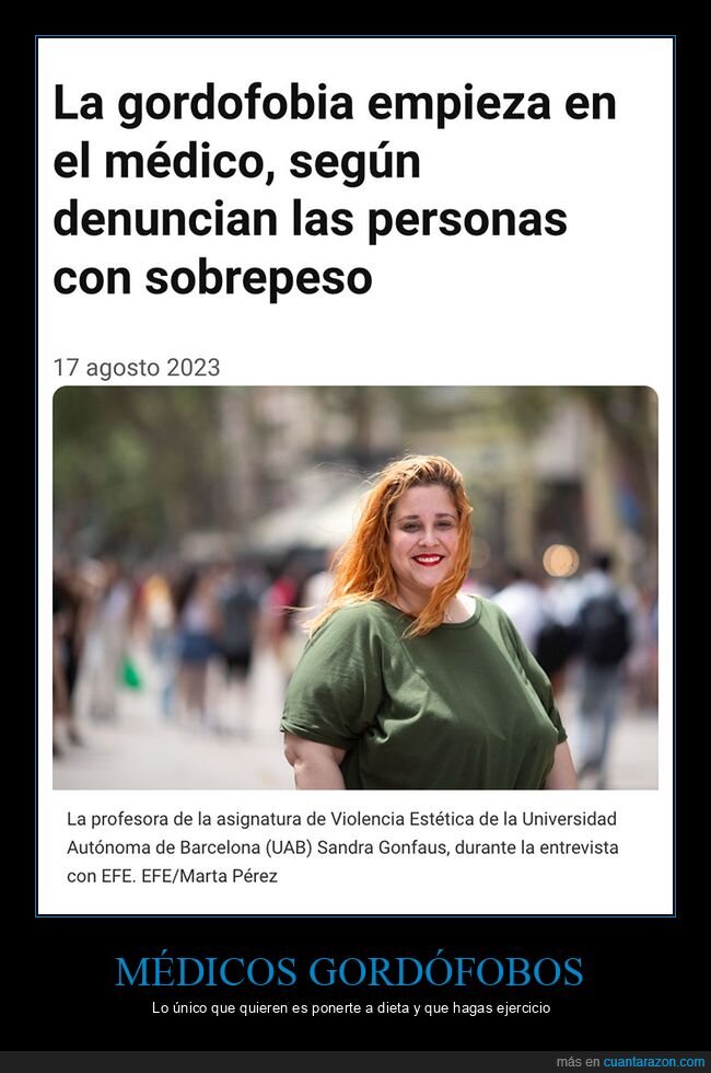 gordas,gordofobia,médico