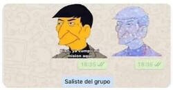 Enlace a Saliendo del grupo con clase