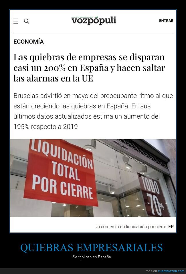 quiebras,empresas,españa