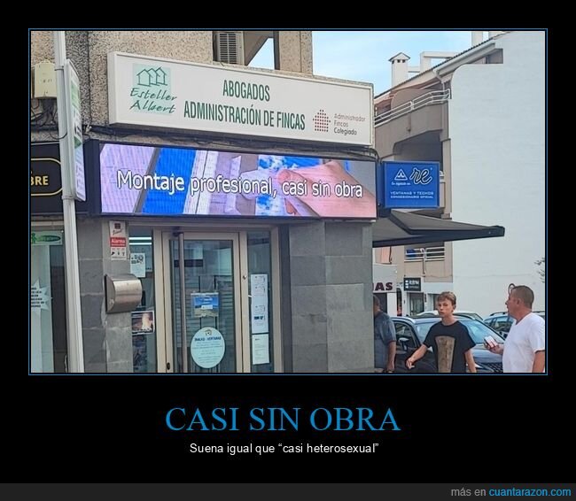 casi,sin obra,carteles