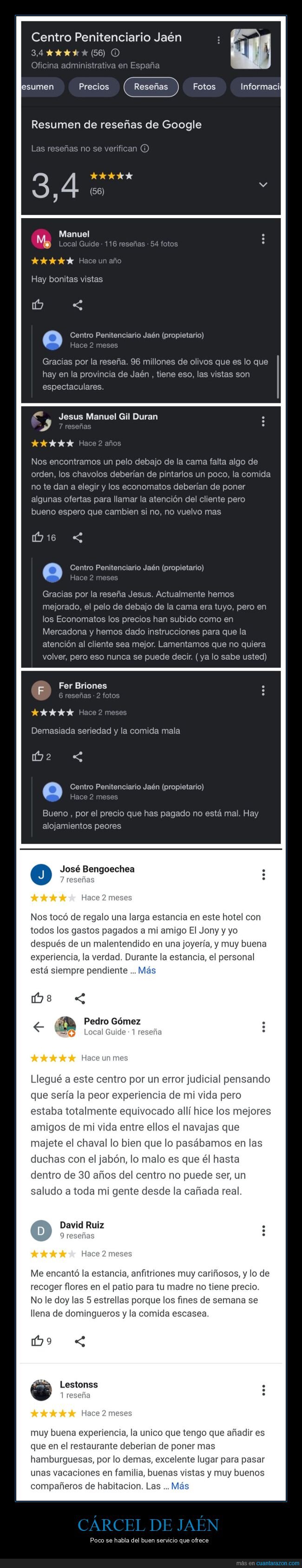 cárcel,jaén,reseñas