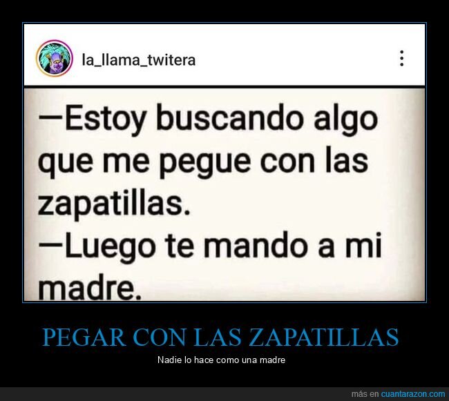 pegar,zapatillas,madre