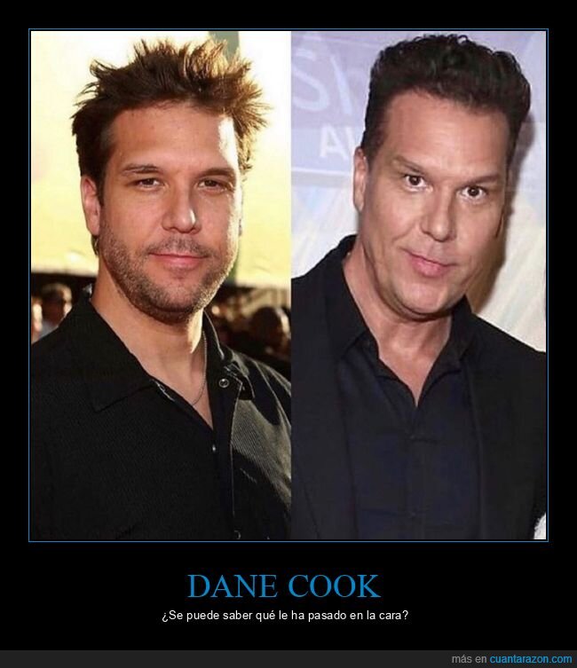dane cook,antes,después