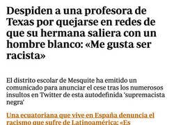 Enlace a Profesora racista