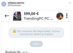 Enlace a Comprador indignado