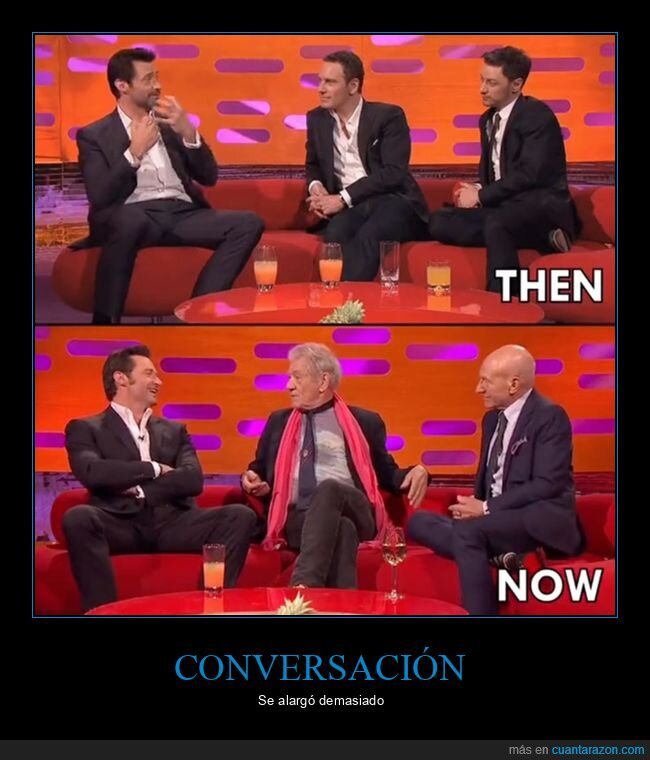 ahora,alargarse,antes,conversación,xmen