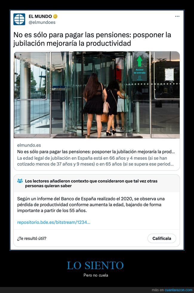 posponer,jubilación,productividad