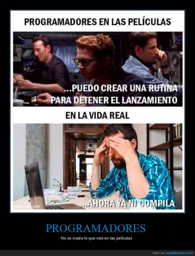 programadores,peliculas,molar,trabajo