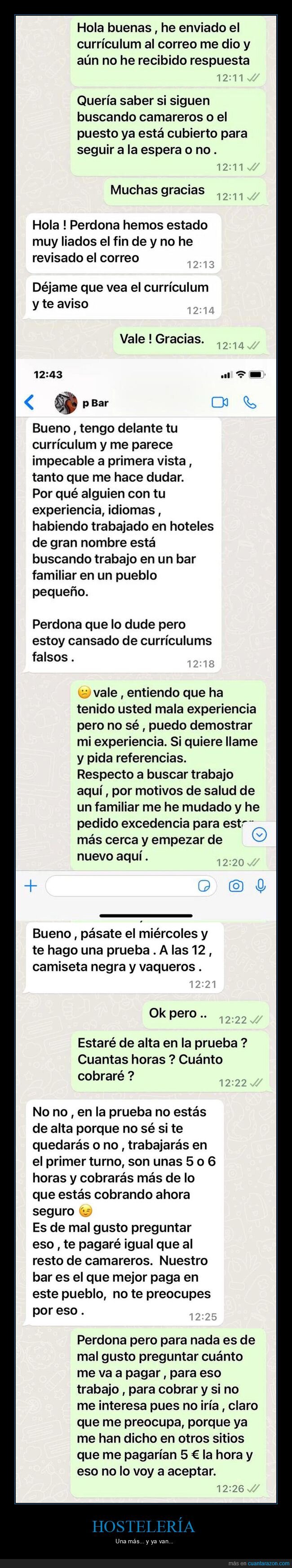 hosteleria,bar,trabajo,cv