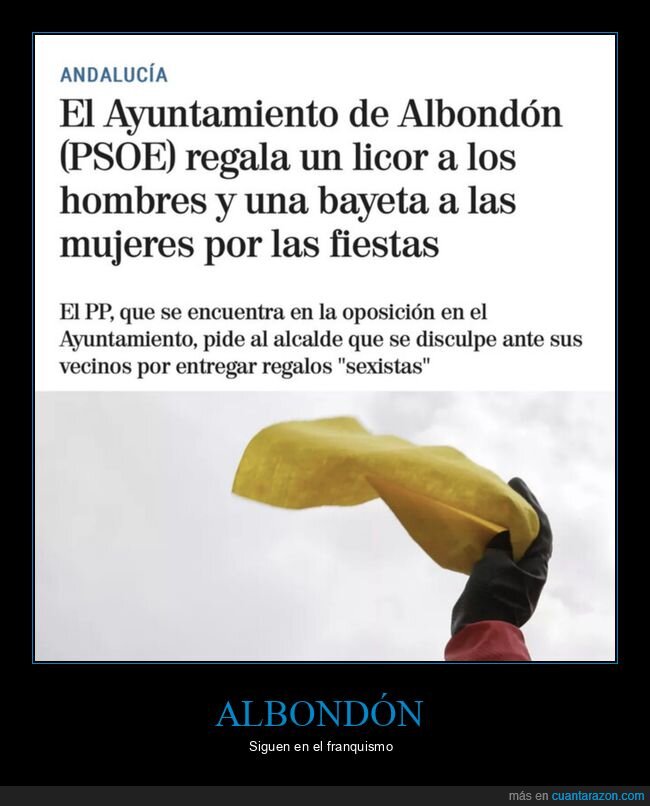 albondon,regalos,machismo