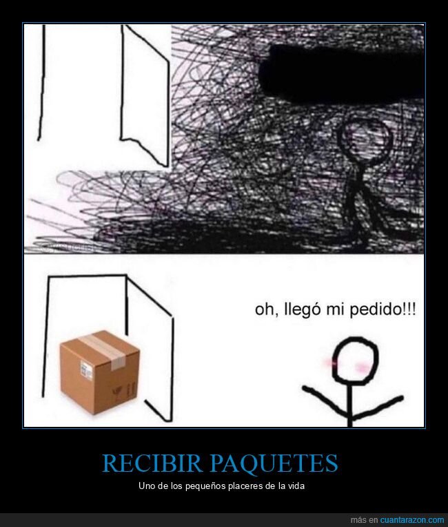 paquete,recibir,alegria