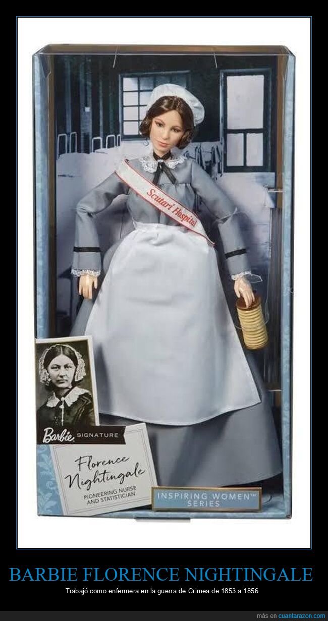 florence,nightingale,barbie,enfermera