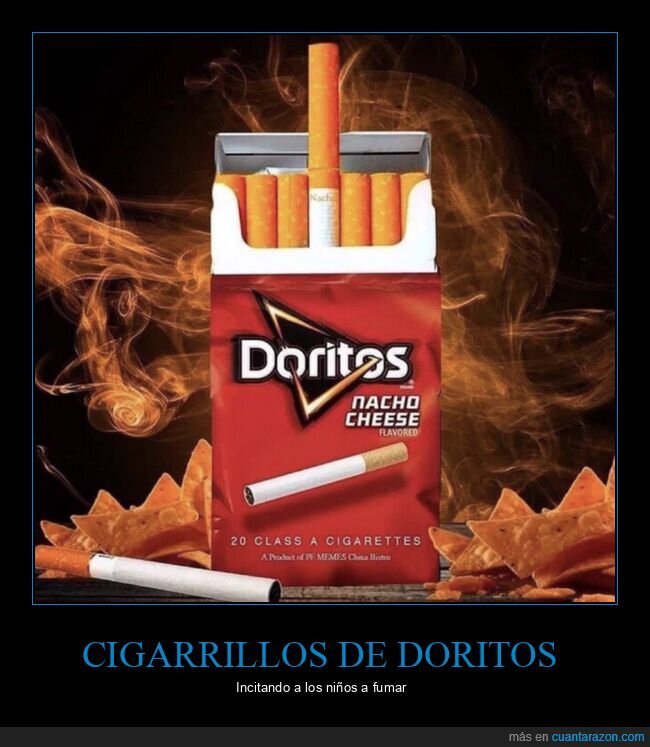 doritos,nacho cheese,tabaco