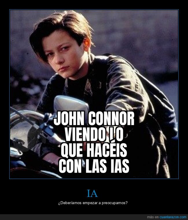 inteligencia artificial,terminator,john connor,ia,ai