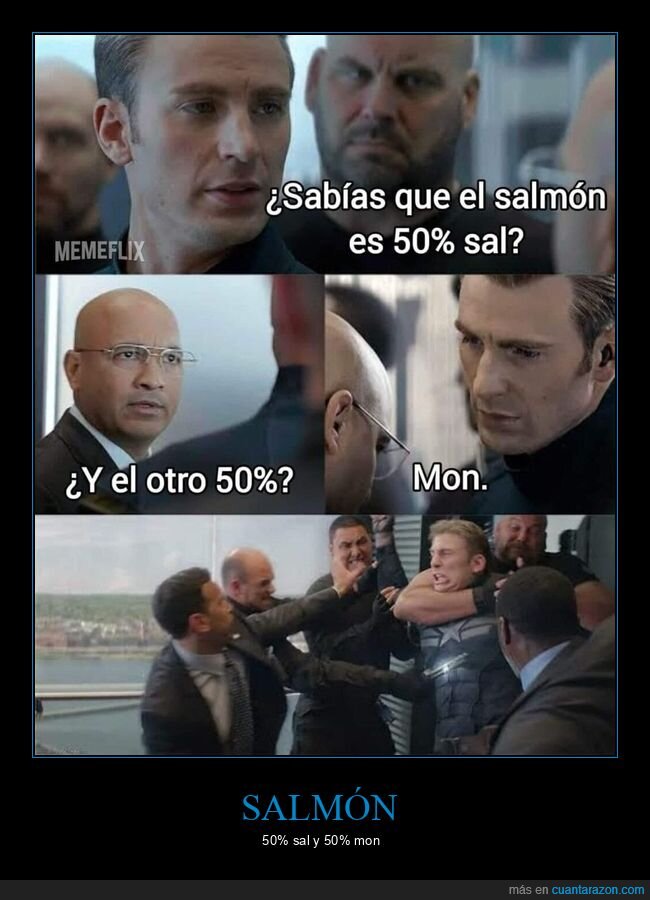 salmon,capitan america,sal,mon