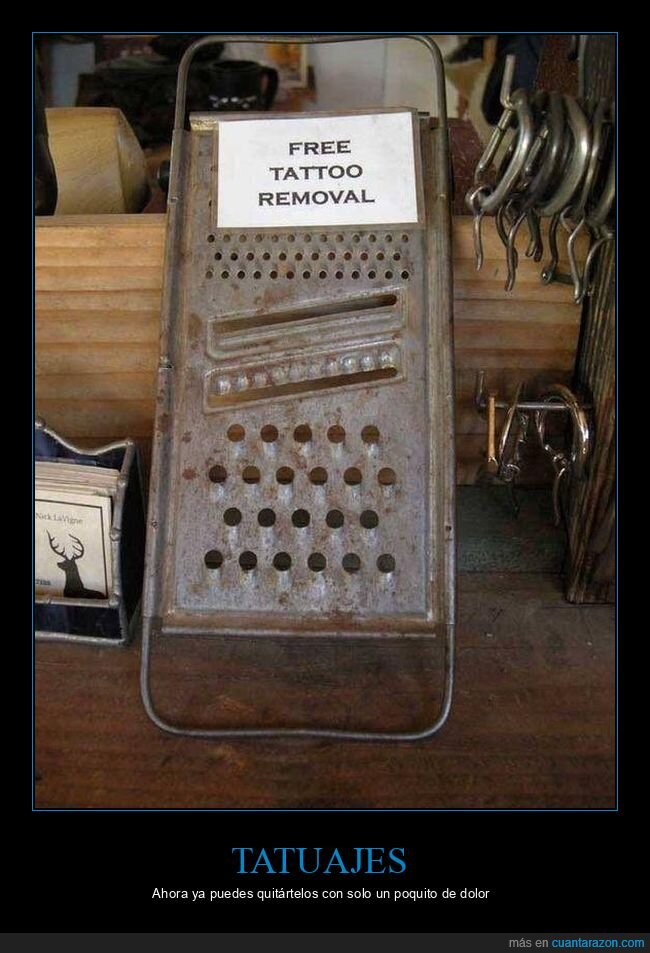 tatuajes,rallador,eliminador