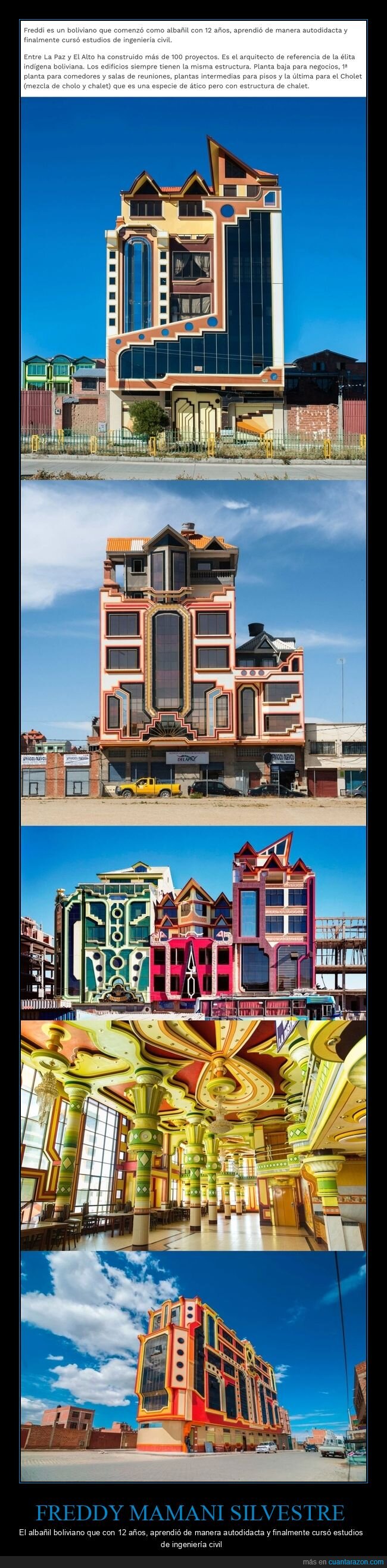 Freddy Mamani Silvestre,bolivia,albañil,arquitecto