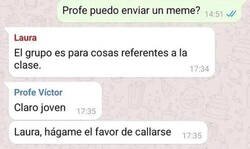 Enlace a Todos queremos un profe como Víctor