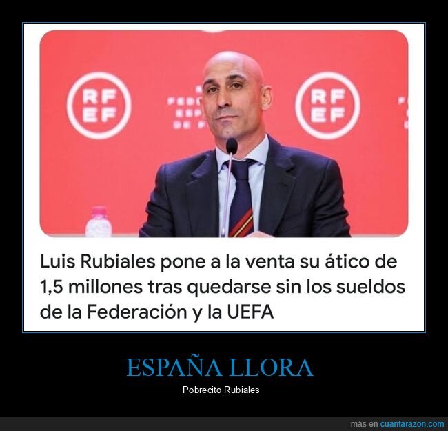 luis rubiales,aticos,venta,sueldo