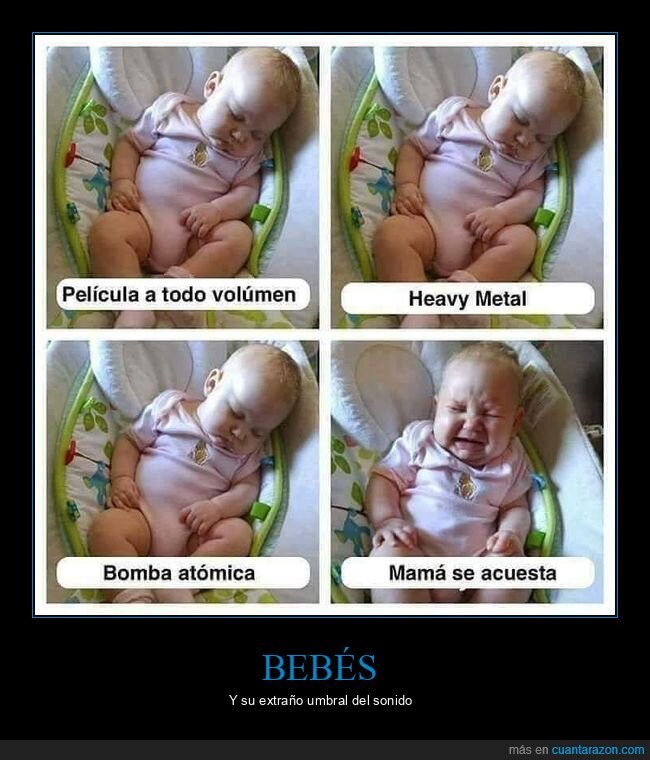 bebés,despertar,sonido,ruido,bomba atómica,madre,acostarse